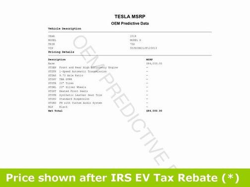 2018 Tesla Model X 75D