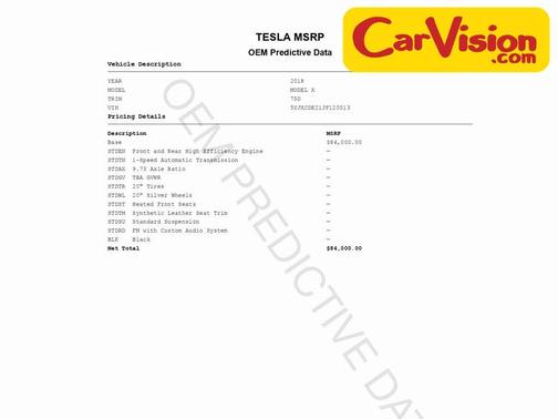 2018 Tesla Model X 75D