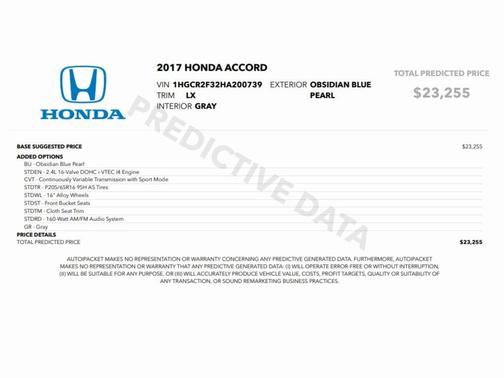 2017 Honda Accord LX