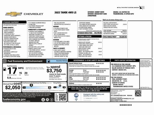 2022 Chevrolet Tahoe LS