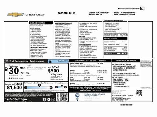 2023 Chevrolet Malibu 1LS