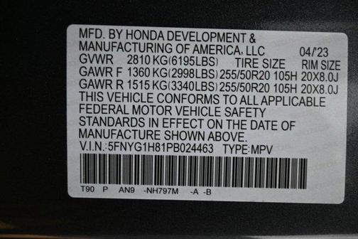 2023 Honda Pilot Elite