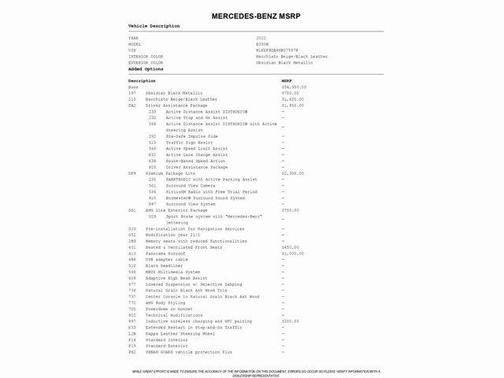 2022 Mercedes-Benz E-Class E 350