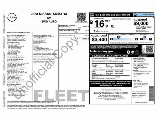 2023 Nissan Armada SV