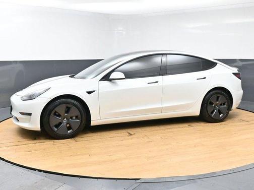 Pearl White Multi 2021 Tesla Model 3 Standard Range Plus