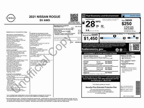 2021 Nissan Rogue SV