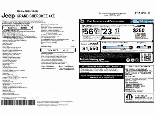 2023 Jeep Grand Cherokee 4xe Base
