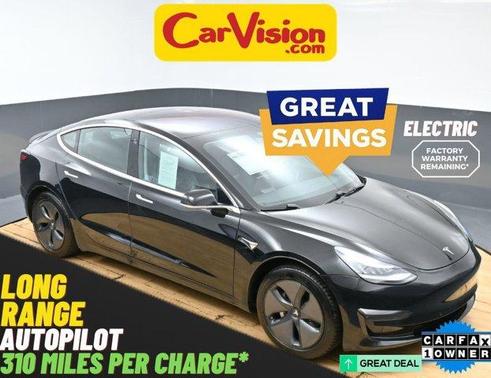Black 2018 Tesla Model 3 Long Range