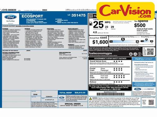 2020 Ford EcoSport Titanium