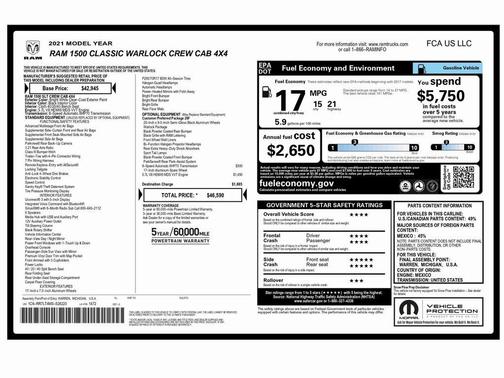 2021 RAM 1500 Classic SLT