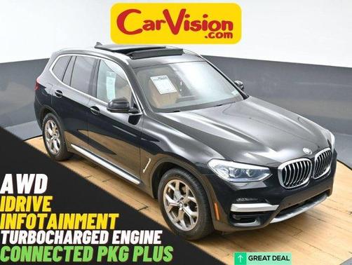Black 2021 BMW X3 xDrive30i