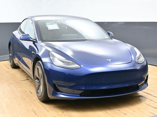 Blue 2021 Tesla Model 3 Standard Range Plus