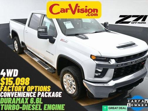 Summit White 2022 Chevrolet Silverado 2500 LT