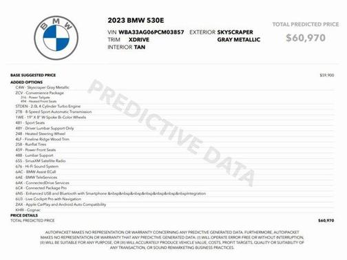 2023 BMW 530e 530e xDrive