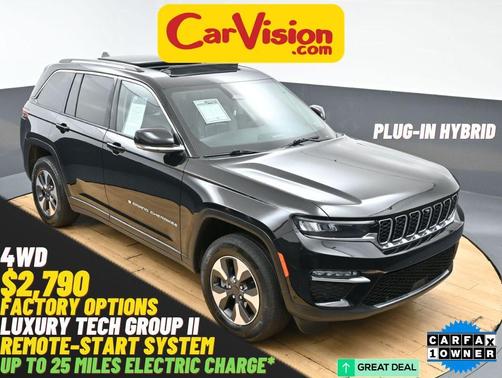 Diamond Black 2023 Jeep Grand Cherokee 4xe Base