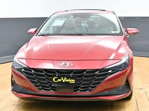 Scarlet Red Pearl 2023 Hyundai ELANTRA HEV Limited