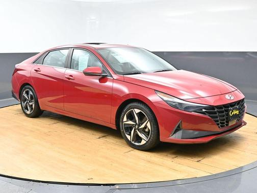 Scarlet Red Pearl 2023 Hyundai ELANTRA HEV Limited