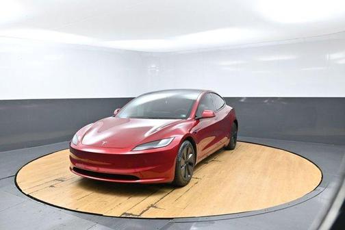 Ultra Red 2024 Tesla Model 3 Long Range
