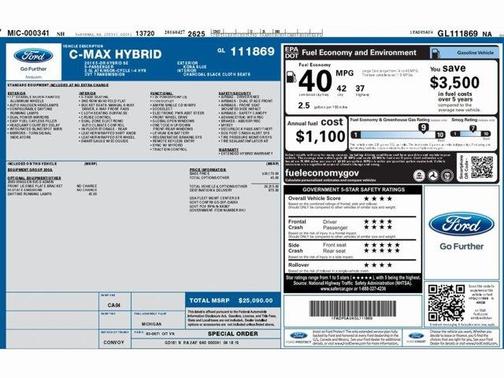 2016 Ford C-Max Hybrid SE