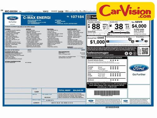 2016 Ford C-Max Energi SEL