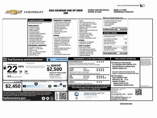 2024 Chevrolet Colorado WT