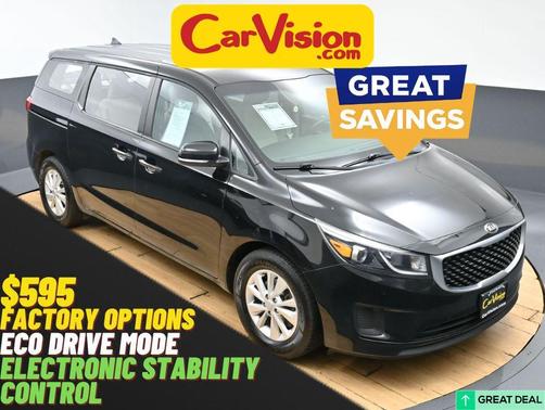 Aurora Black 2018 Kia Sedona L