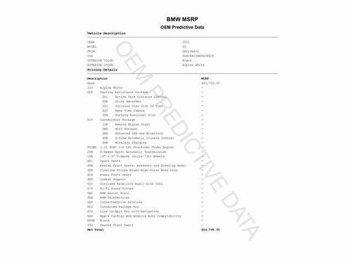 2021 BMW X5 xDrive40i