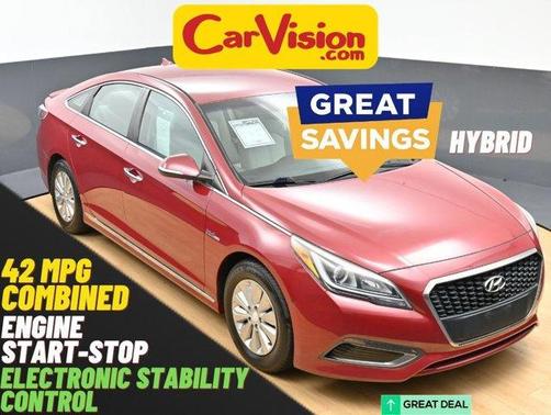 Venetian Red Pearl 2016 Hyundai SONATA Hybrid SE