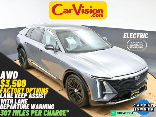 Silver Metallic 2024 Cadillac LYRIQ Luxury