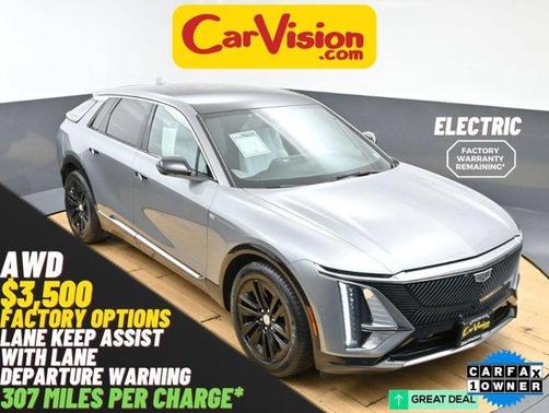 Silver Metallic 2024 Cadillac LYRIQ Luxury