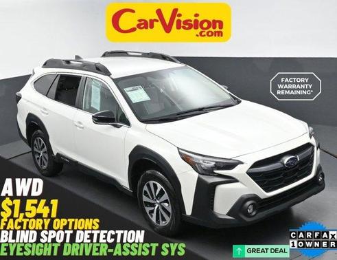 Crystal White Pearl 2025 Subaru Outback Premium