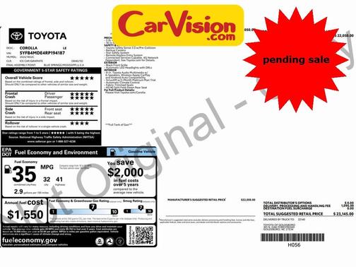 2024 Toyota Corolla LE