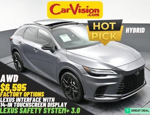 Gray Pearl 2023 Lexus RX 500h F SPORT PERFORMANCE
