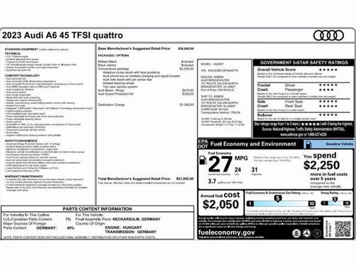 2023 Audi A6 45 Premium