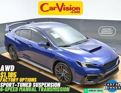 Sapphire Blue 2023 Subaru WRX Premium