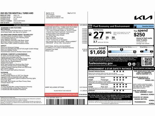 2023 Kia Seltos Nightfall