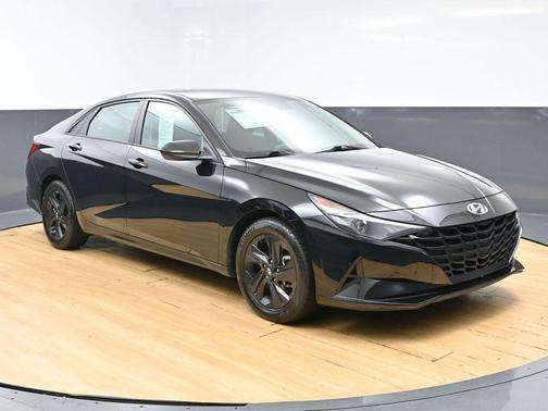 Phantom Black 2021 Hyundai ELANTRA HEV Blue