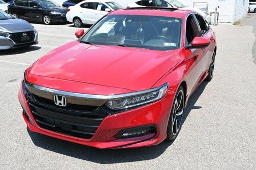 Red 2019 Honda Accord Sport
