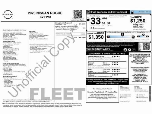 2023 Nissan Rogue SV
