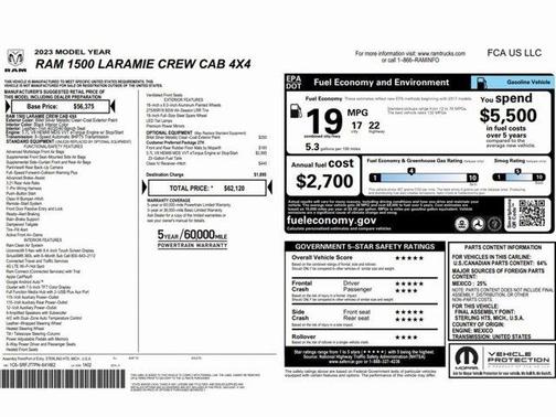 2023 RAM 1500 Laramie