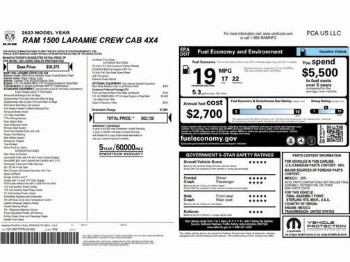 2023 RAM 1500 Laramie