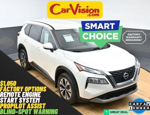White 2023 Nissan Rogue SV