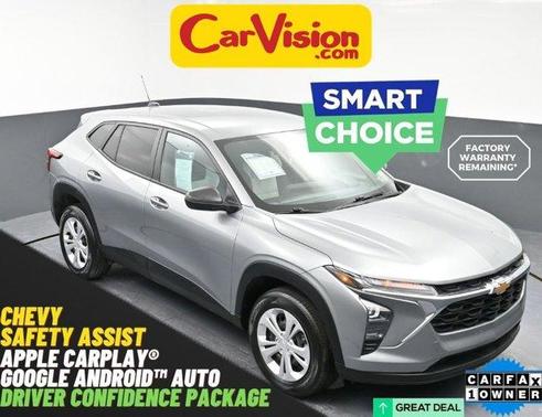 Sterling Gray Metallic 2024 Chevrolet Trax LS