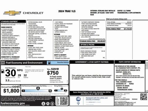 2024 Chevrolet Trax LS