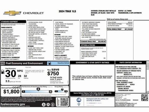 2024 Chevrolet Trax LS