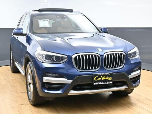 Blue 2021 BMW X3 xDrive30i