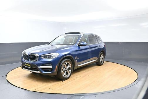 Blue 2021 BMW X3 xDrive30i