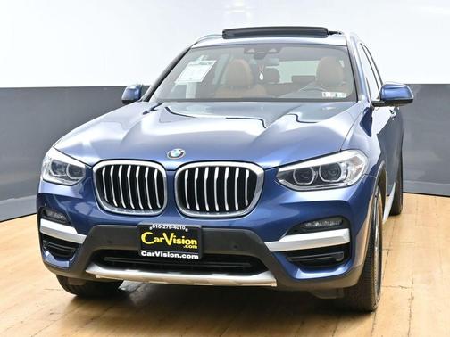 Blue 2021 BMW X3 xDrive30i