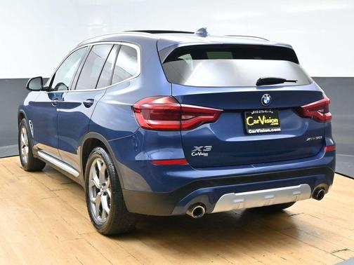 Blue 2021 BMW X3 xDrive30i