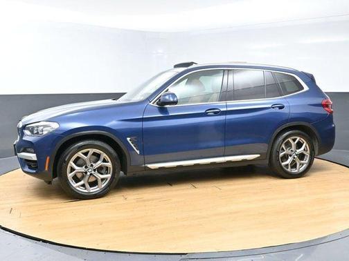Blue 2021 BMW X3 xDrive30i